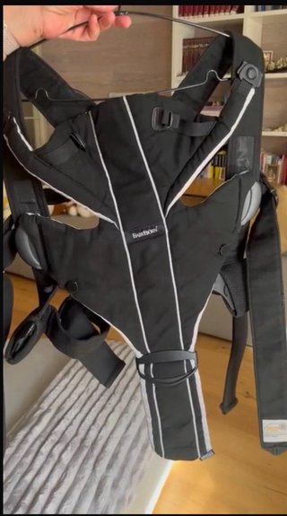 Mochila Porta Bebé BabyBjörn Negra