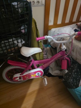 Bicicleta infantil rosa Pinypon