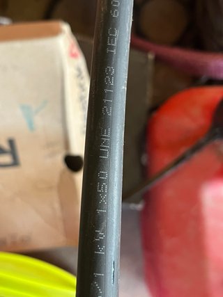 Cable unifilar 50 mm 11metros RV-K FOC/FXV 0,6/1Kv