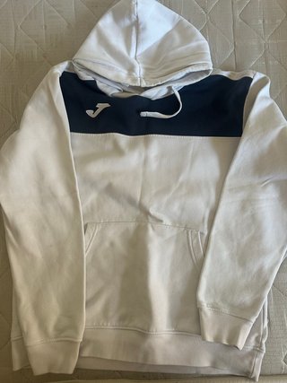 Sudadera Joma Blanca y Negra Talla M