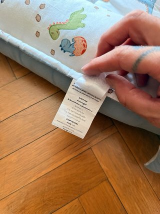 Cojín reductor cuna dinosaurios