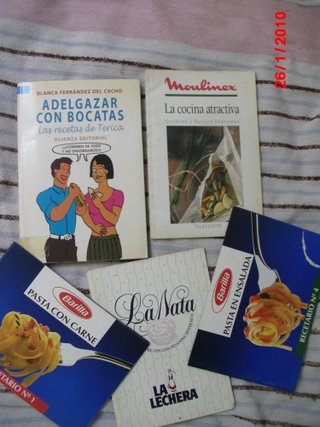LIBROS DE COCINA 10€ TODOS o 5€ CADA FOTO