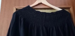 Pantalón bombacho negro talla única