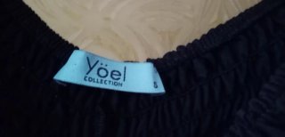 Pantalón bombacho negro talla única