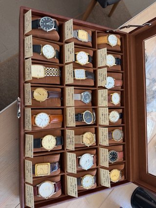 Colección relojes vintage cuarzo