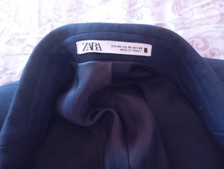 TRAJE AZUL OSCURO + CORBATA ZARA T.38/48