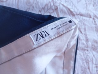 TRAJE AZUL OSCURO + CORBATA ZARA T.38/48