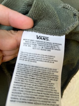Sudadera Vans Verde Oliva