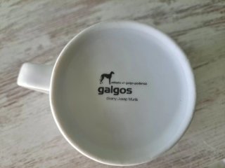 Taza Galgos Diseño Perro Corriendo