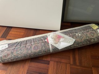 Tappeto lana e viscosa come nuovo 103x48