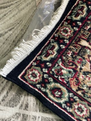 Tappeto lana e viscosa come nuovo 103x48