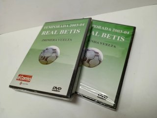 DVDs Real Betis 2003-04
