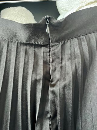 Falda larga plisada ZARA