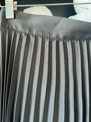 Falda larga plisada ZARA