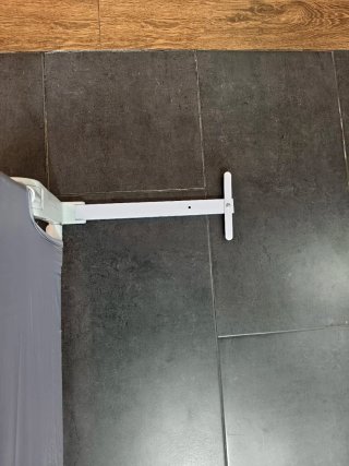 Barrera de seguridad para cama infantil.