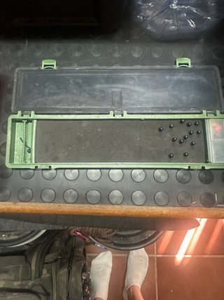Caja carpfishing + material