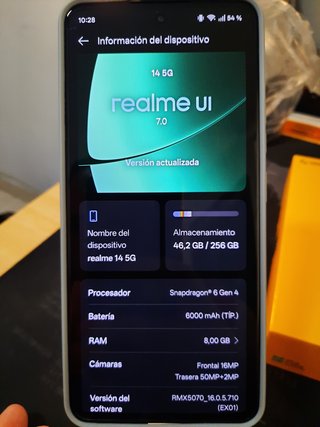Realme 14 5G 256GB Mecha Silver