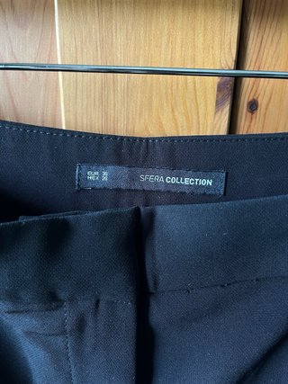 Pantalón traje Sfera negro Talla S