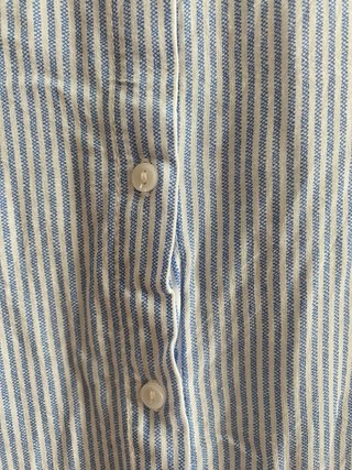 Camisa sin mangas Pull&Bear rayas azules Talla XL