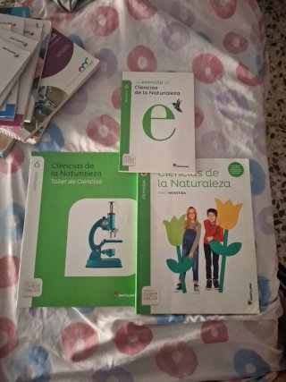 Libros de 6 primaria, Ciencias de la naturaleza...