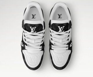 Zapatillas Louis Vuitton Negras y Blancas