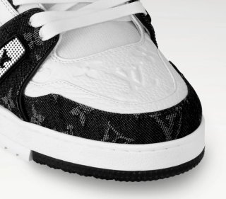 Zapatillas Louis Vuitton Negras y Blancas