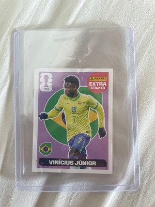 Vinicius Jr. Extra Sticker Panini