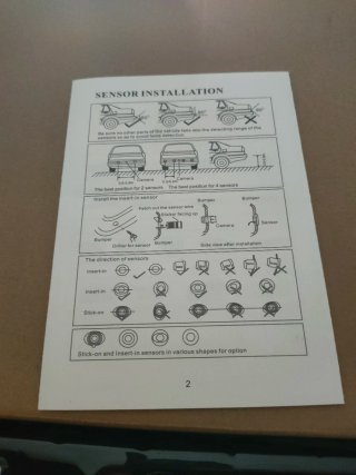 Sensor de Aparcamiento Asistente
