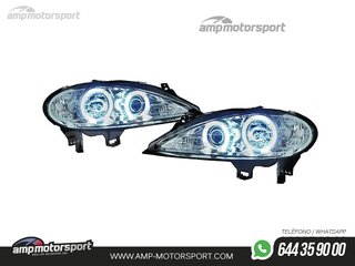 FAROS DELANTEROS OJOS DE ANGEL CCFL PARA RENAULT MEGANE