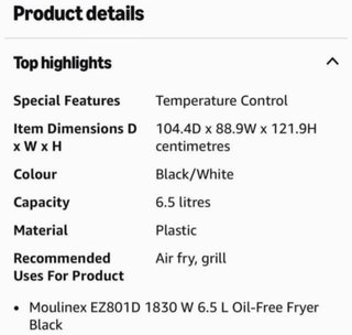 Moulinex Easy Fry & Grill XXL