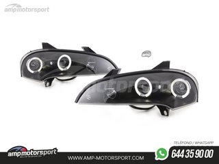 FAROS DELANTEROS OJOS DE ANGEL CCFL PARA OPEL TIGRA