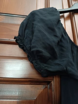 Vestito corto nero Tezenis