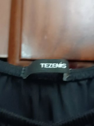 Vestito corto nero Tezenis