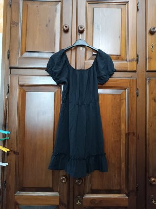Vestito corto nero Tezenis