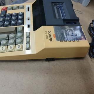 Calculadora Olympia CPD 3212 Beige/Negra