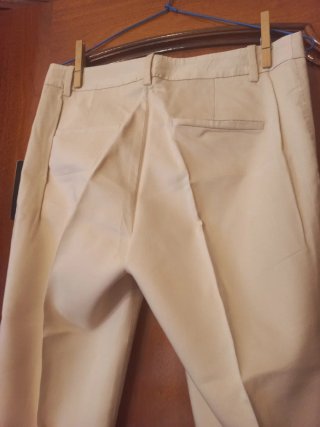 Pantalón Zara Basic beige