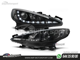 FAROS DELANTEROS LUZ DIURNA LED PARA PEUGEOT 207