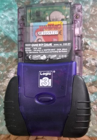 Game Boy Color Viola + Hamtaro + Batteria