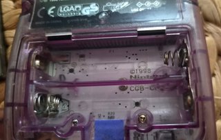 Game Boy Color Viola + Hamtaro + Batteria