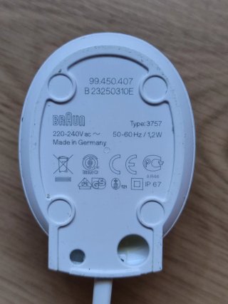 Cargador Oral-B Blanco