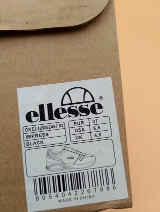 Scarpe Ellesse nere n. 37