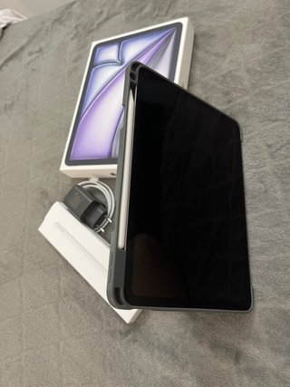 iPad Air 11 M3 100% + Apple Pencil Pro + Funda