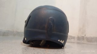 Casco de nieve para niño con visor