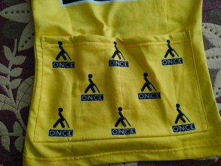 Maillot Ciclismo ONCE Infantil Amarillo