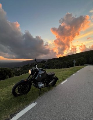 BMW R1100GS Café Racer Negra/Gris