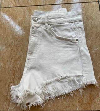 Lote Camiseta Rayas M + Shorts Blancos