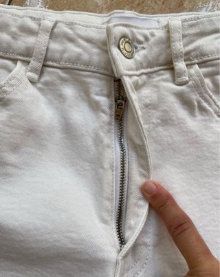 Lote Camiseta Rayas M + Shorts Blancos