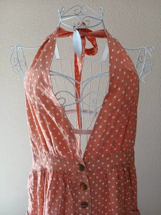 Vestido Estilo Marilyn Monroe Lunares