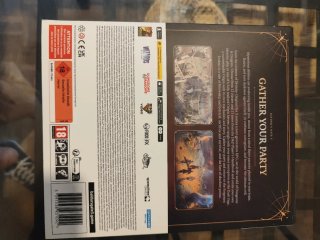 Baldurs Gate 3 PS5 Ed. D(*sin juego,*caja dañada)