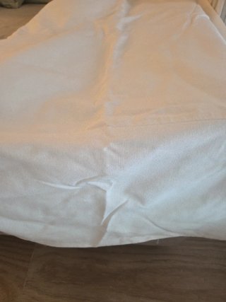Funda canapé tela blanca